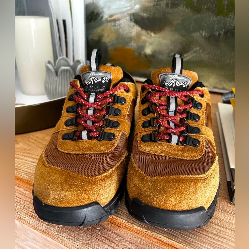 J.Crew Nordic Low Top Hiking All Terrain Women’s Hiking Boots Sz 7 - Picture 5 of 13